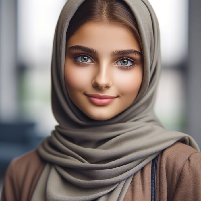 Respectable Middle Eastern Beauty - Modest & Elegant Look