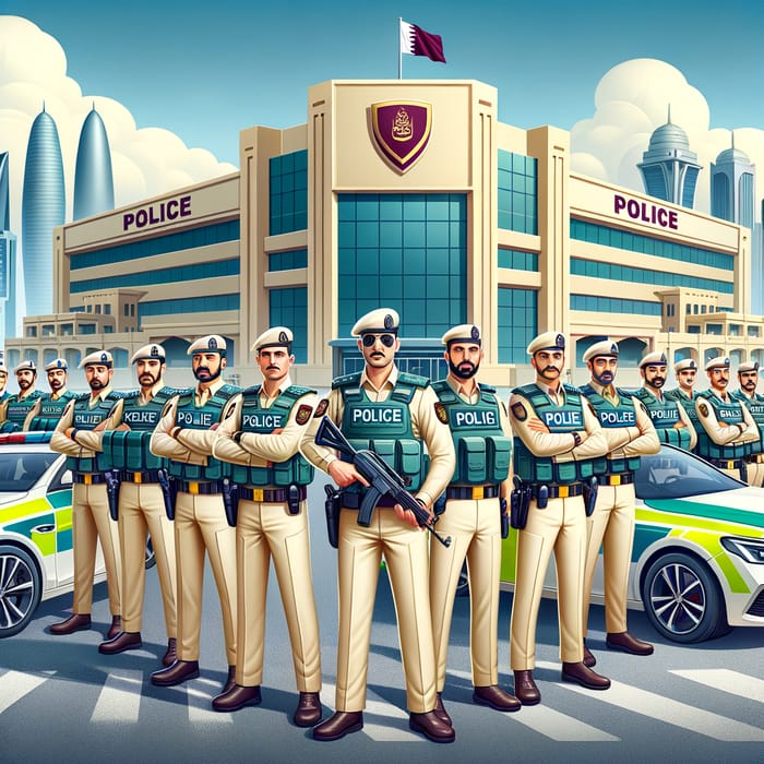 Police Force in Qatar: Officers, Uniforms & Vehicles