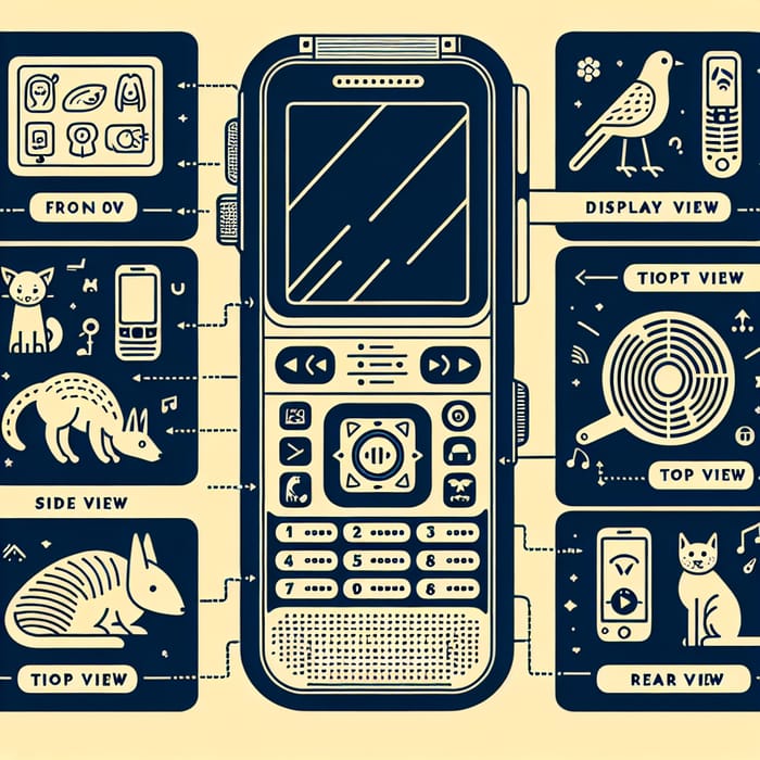 Animal Translator Device - Phone Design for Communicating with Animals