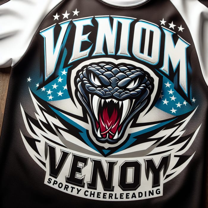 Energetic Venom Cheerleading T-Shirt | High Quality