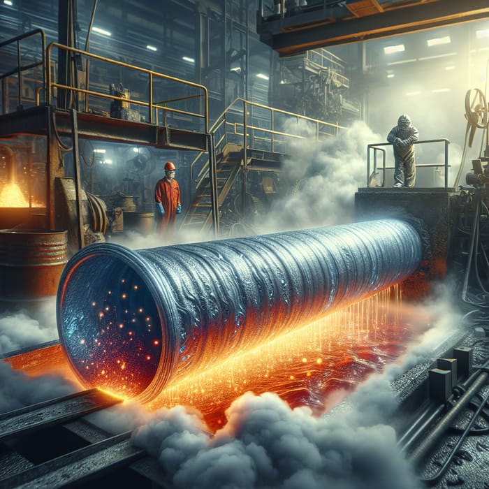Zinc Coating Process - Steel Pipe Galvanization