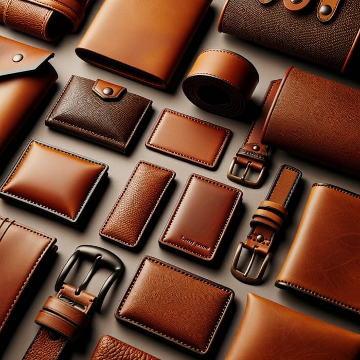 Handcrafted Leather Goods Showcasing Craft Of Royal