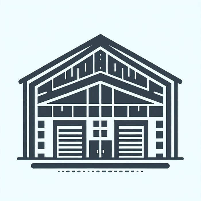 Warehouse Icon Design - Simple & Professional