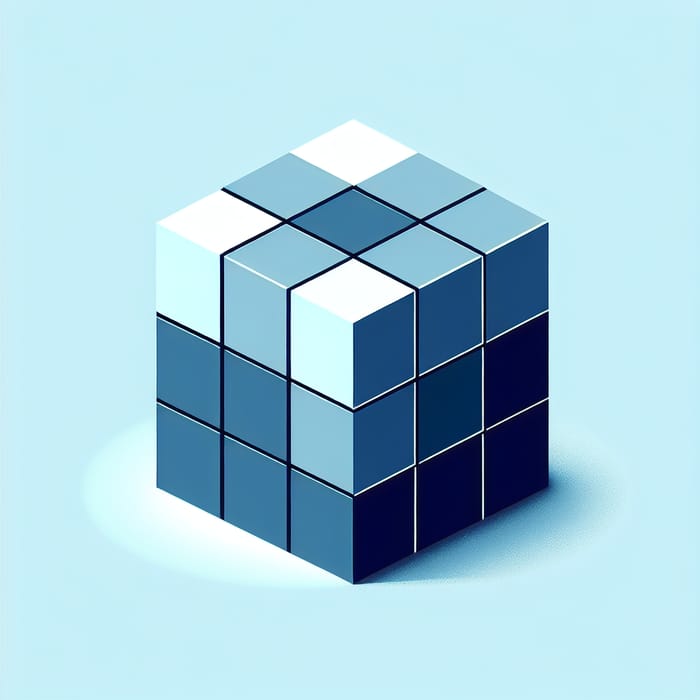 Simple Cube: Minimalistic Design for Webpage | AI Art Generator | Easy ...