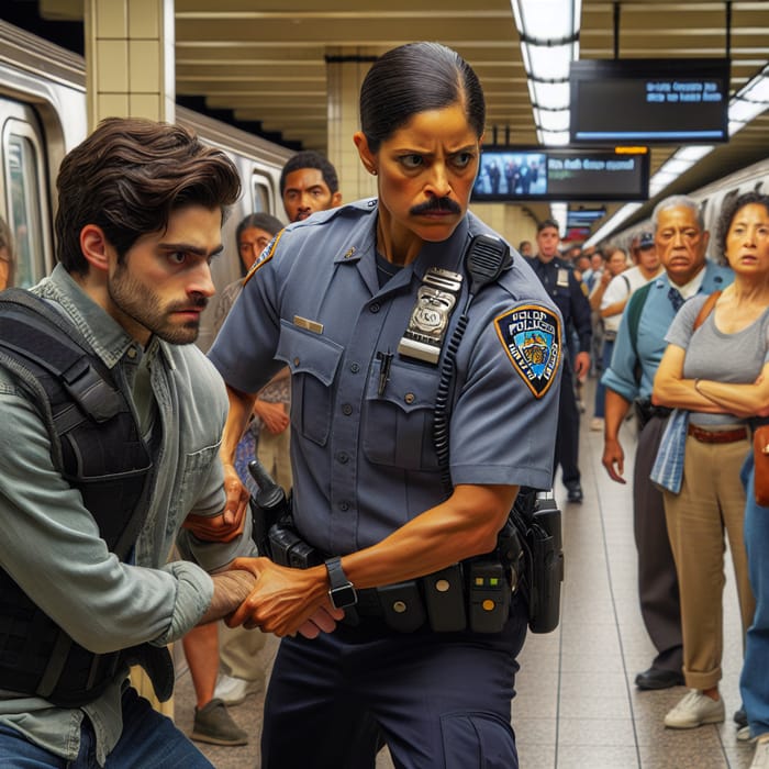 Police Arrests Subway Thief