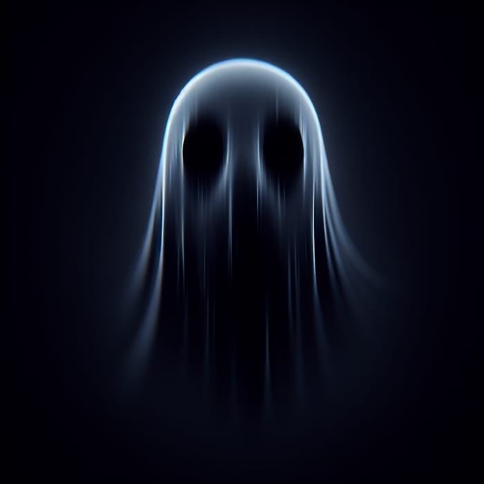 Dark Specter Drawing | Mysterious Black Phantom