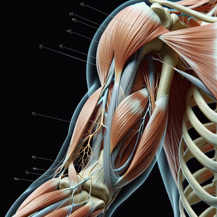 Bicep Tendon Anatomy: Detailed Medical Illustration