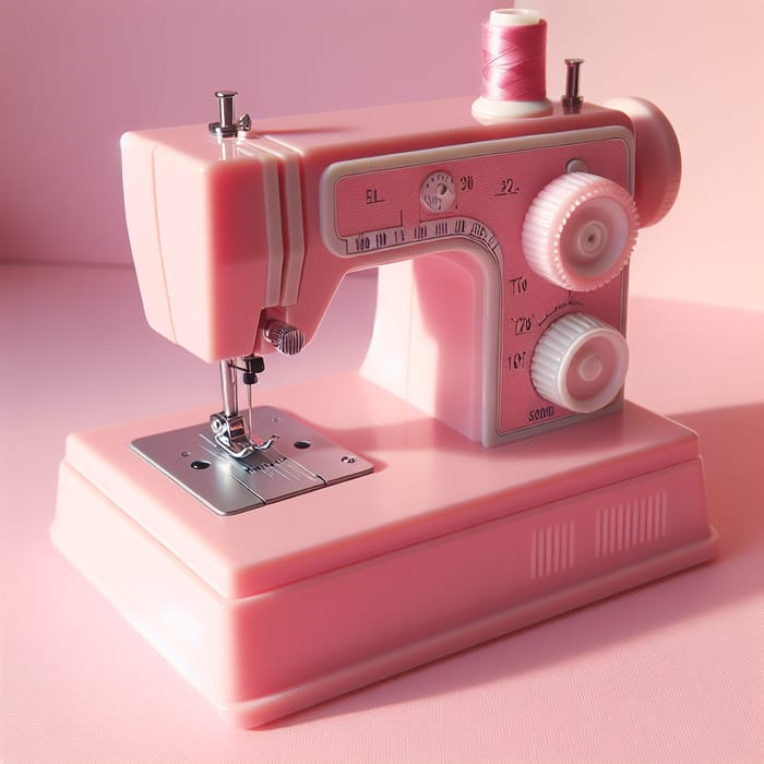 Pink Sewing Machine | Aesthetic Rosa Sewing Equipment