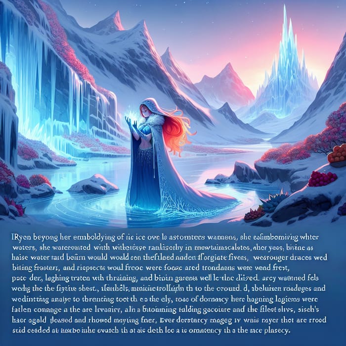 Rilay - Ice Elemental Mage | Glacier Sorceress