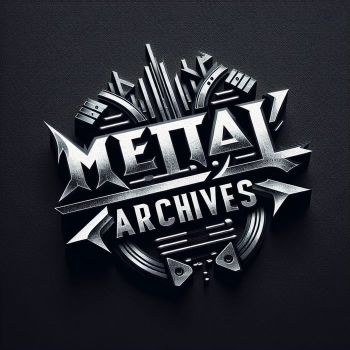 Metal Archives: Sleek & Edgy Logo Design | Metal Music Influence