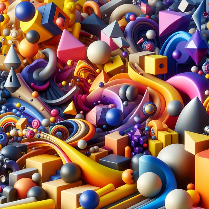 Dynamic, Animated Shapes | Surreal Visual Experience
