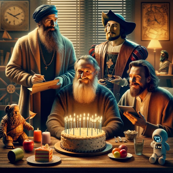 Timeless Birthday Celebrations: Da Vinci, Columbus, Gates