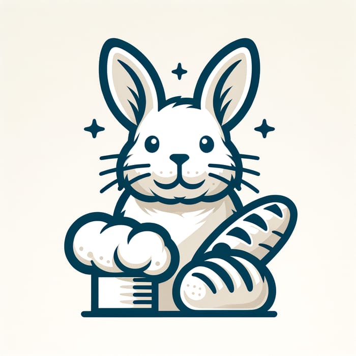 Bakery Rabbit Icon: Warmth and Comfort with a Whimsical Touch