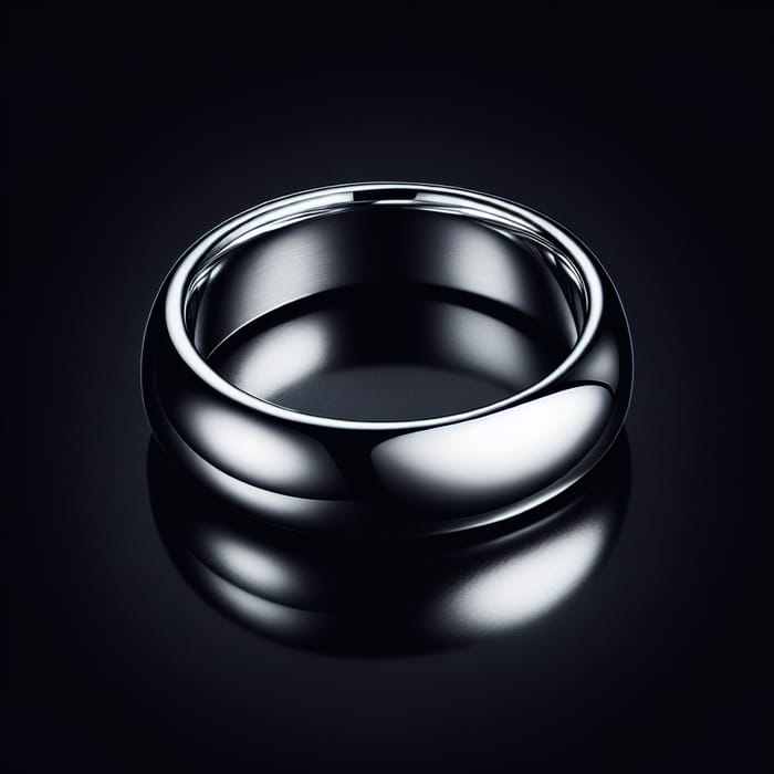 Silver Ladies Ring - Gleaming & Bold Design for Any Occasion