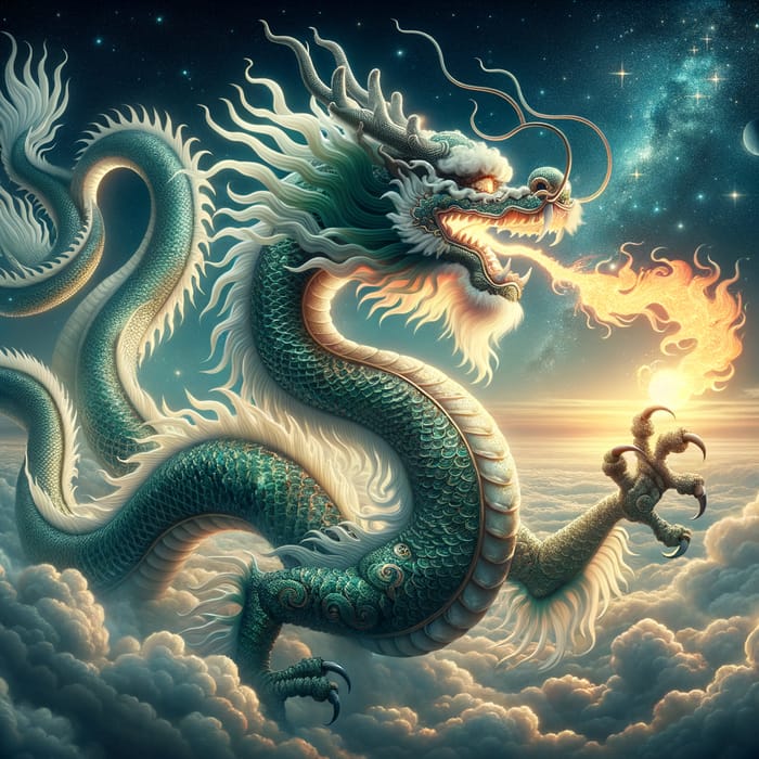 Chinese Dragon: Symbol of Power and Majesty | AI Art Generator | Easy ...