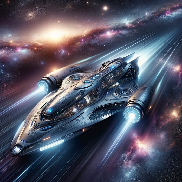 Futuristic Spaceship | Space Exploration & Advanced Technology