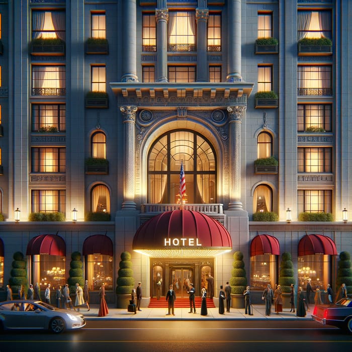 Elegant 5-Star Hotel in City Center with Grand Neoclassical Architecture