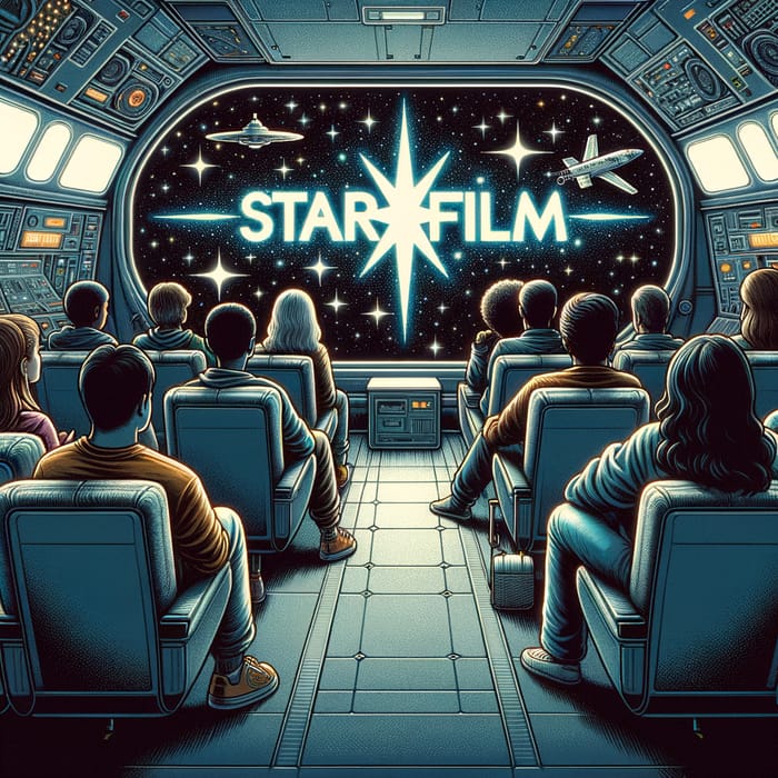 Astronauts Watch Movie in Space Shuttle | StarFilm