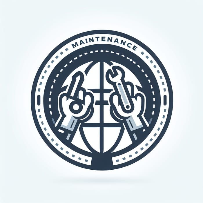 Maintenance Icon: Simple & Symbolic Design