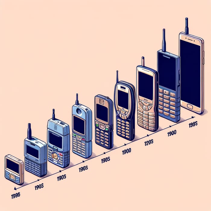 Evolution of Cell Phones Timeline: Past to Present