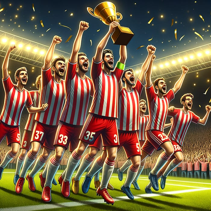 Chivas: Celebrating Victory as Championship Trophy Winners