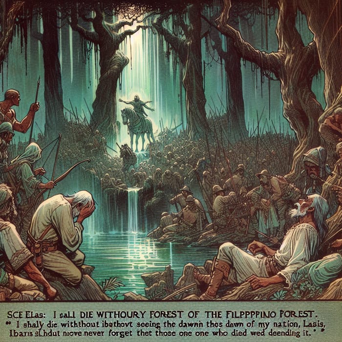 Elias' Final Words in Legendary Kagubatan Forest