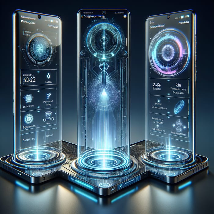 Revolutionary Futuristic Mobile Phones: Holographic Displays, AI Assistants & More
