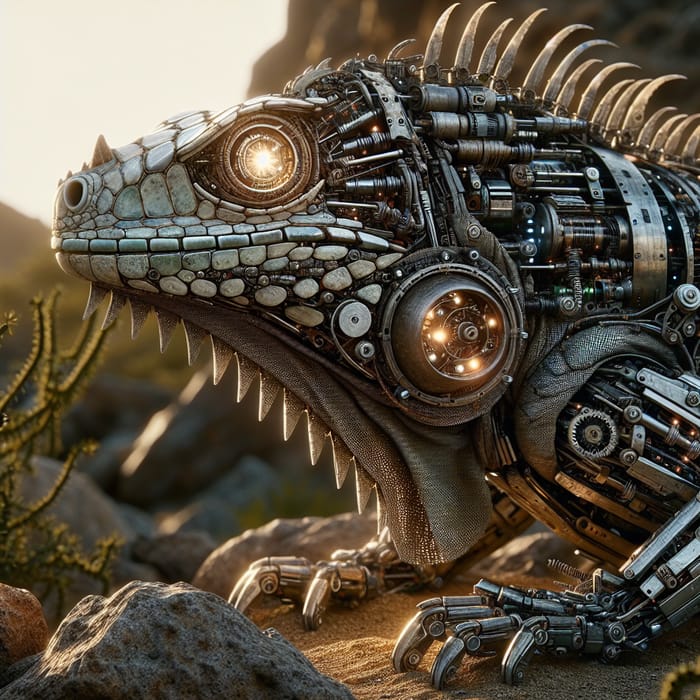 Create a Mechanical and Electronic Iguana - Detailed Design