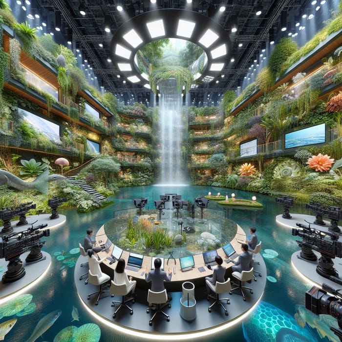 Ecosystem TV Studio: Where Nature Meets Technology