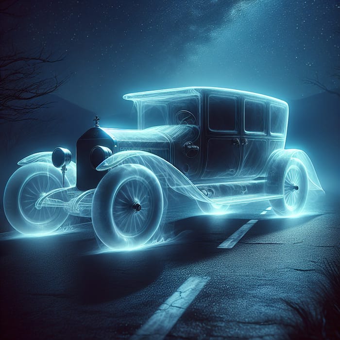Ethereal Ghost Car | Vintage Design Inspiration