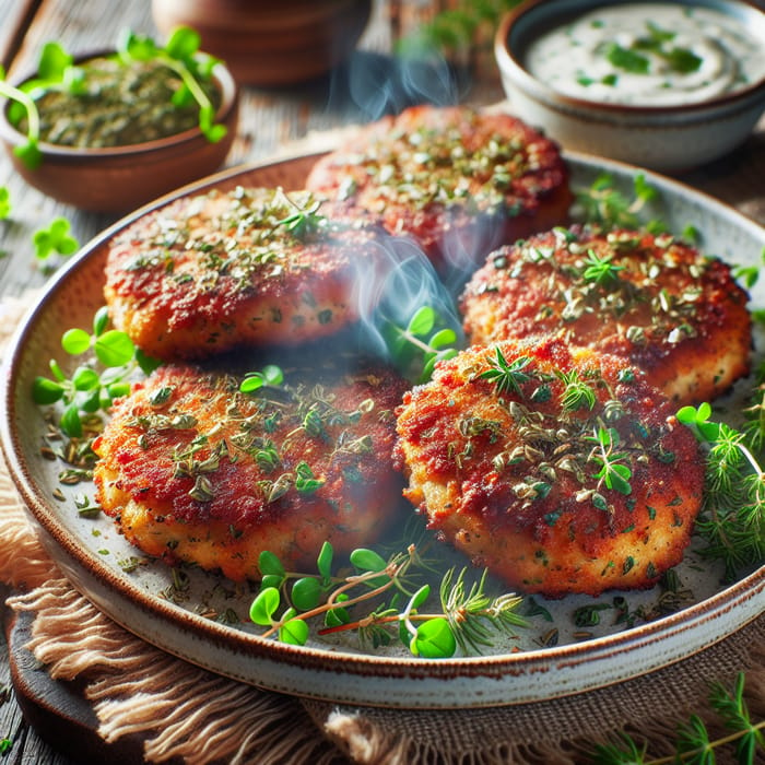Crispy Cutlets with Savory Herbs | Mouth-Watering Aroma