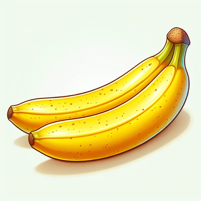 Detailed Image: Vibrant Ripe Banana - Natural Beauty Captured