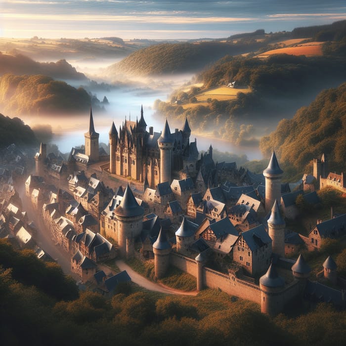 Medieval Historical Landscape View | Pemandangan Sejarah Abad