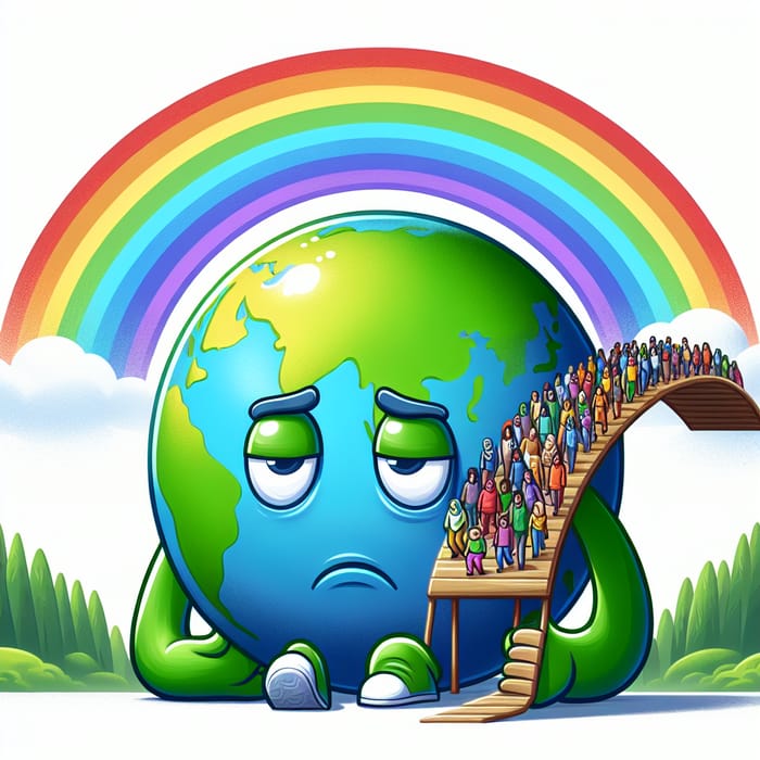 Transformative Rainbow: Global Unity Poster