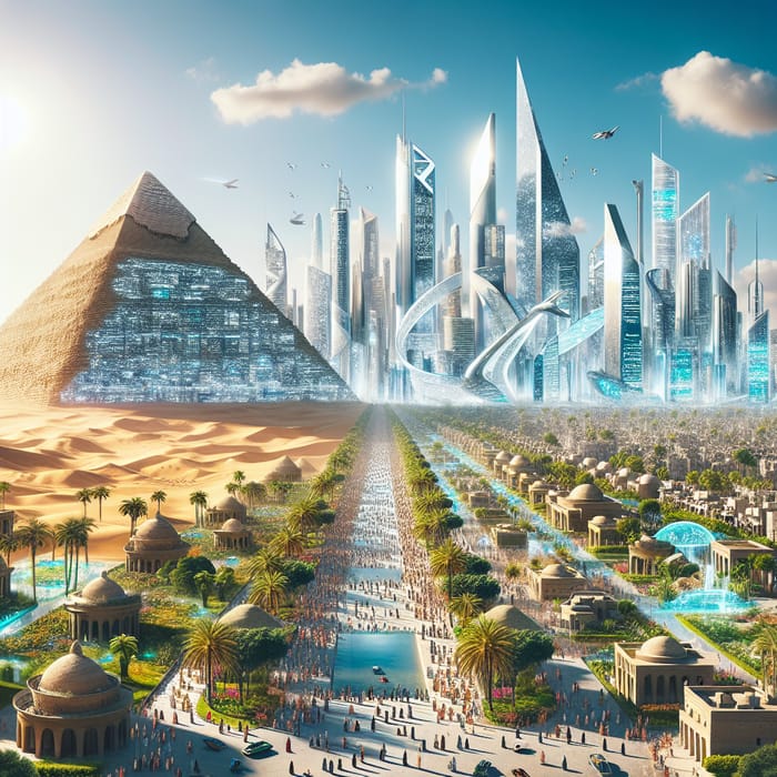 Egypt After 50 Years: Envisioning a Futuristic Landscape