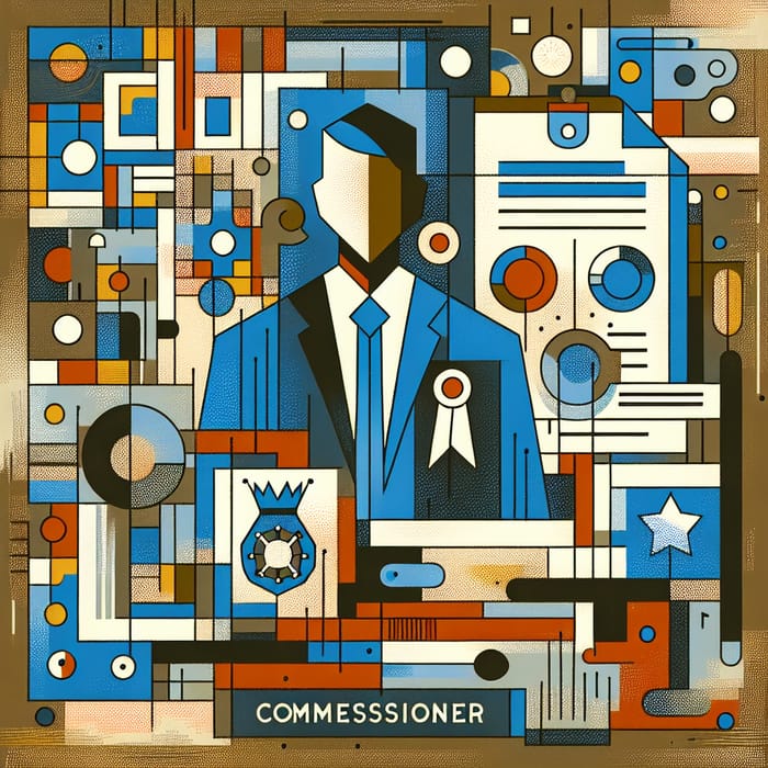 Commissioner Abstract Art - Creative Individual Representation