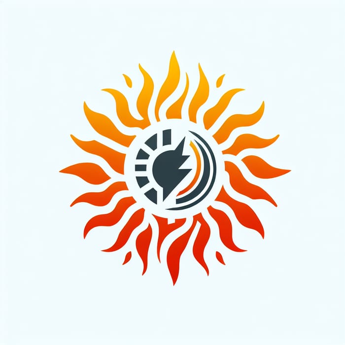 Effective Energy-Sun Logo Design | Incorporating Company Name