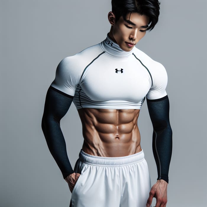 Fit & Handsome Korean Athlete in Under Armour Gear
