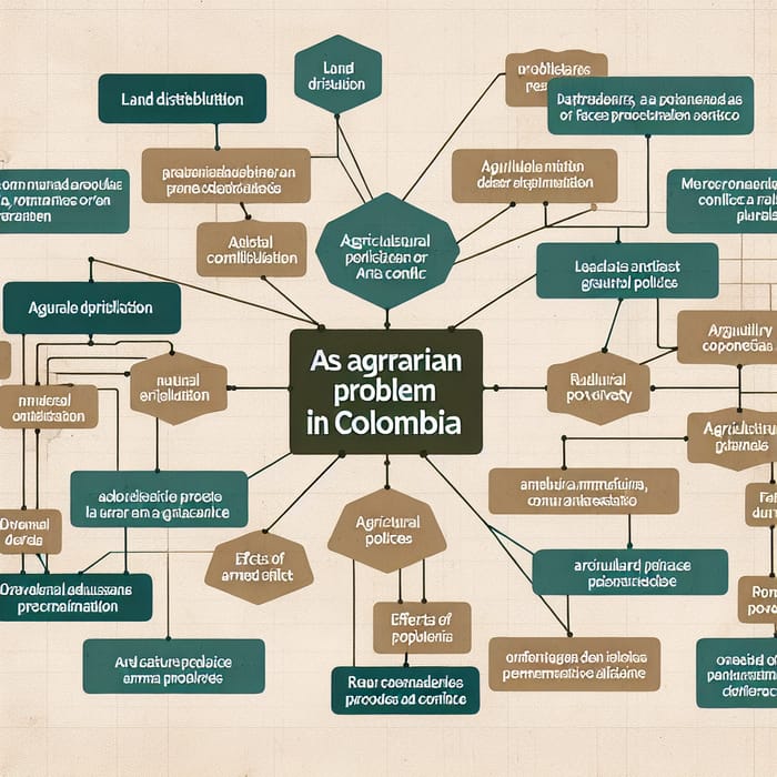 Agrarian Problem in Colombia: Conceptual Mapping