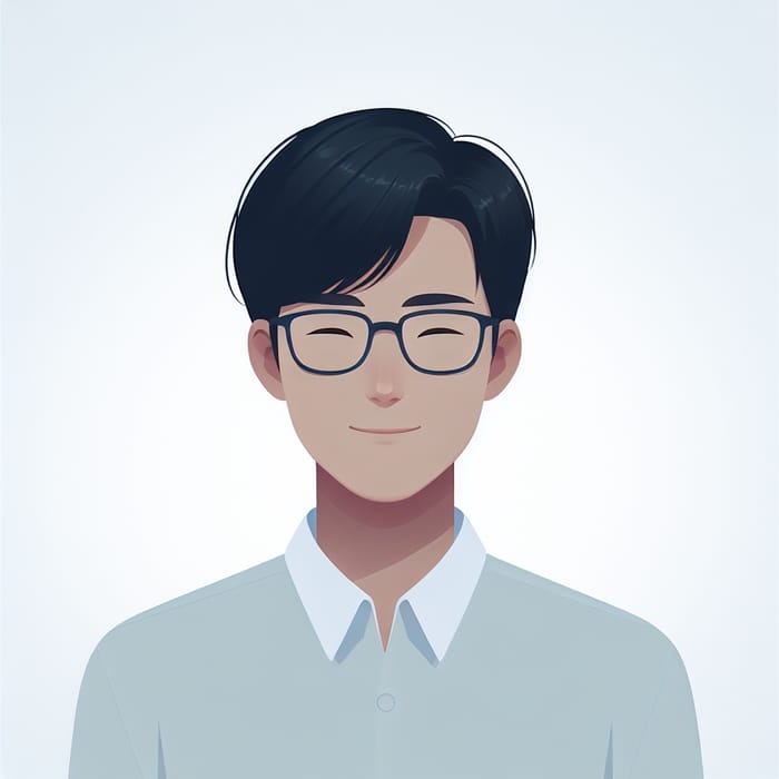 Friendly Male Portrait with Glasses by Bryan Arambulo