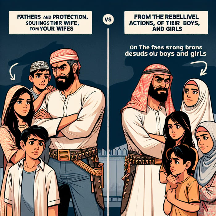 Middle-Eastern Family Values: Fathers' Protection Against Rebellious Children