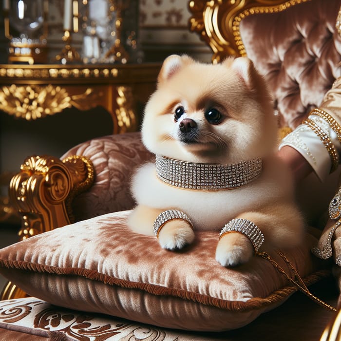 Luxurious Dog Cane Ricco Collection | Elegant Room Setting