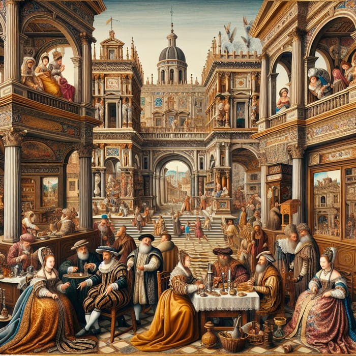 The Opulence of Italian Renaissance: Wealth, Culture, and Elegance