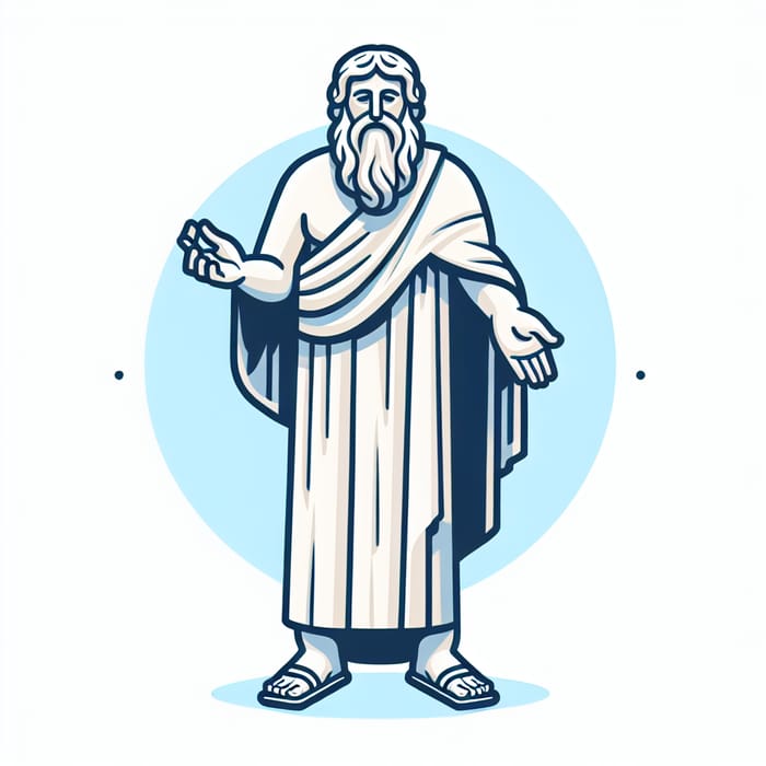 Pythagoras Philosopher - Greek Mathematics Icon