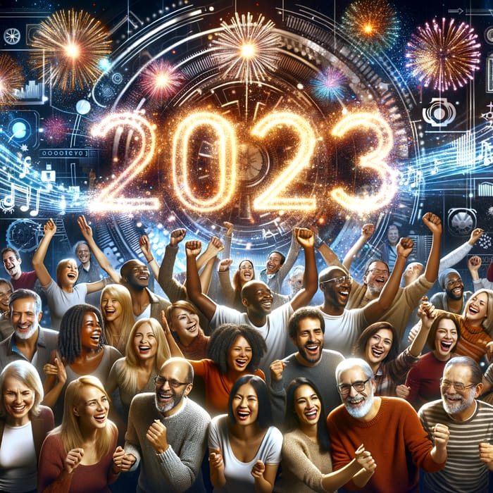Happy New Year Image for Software Users | 2023 Celebration