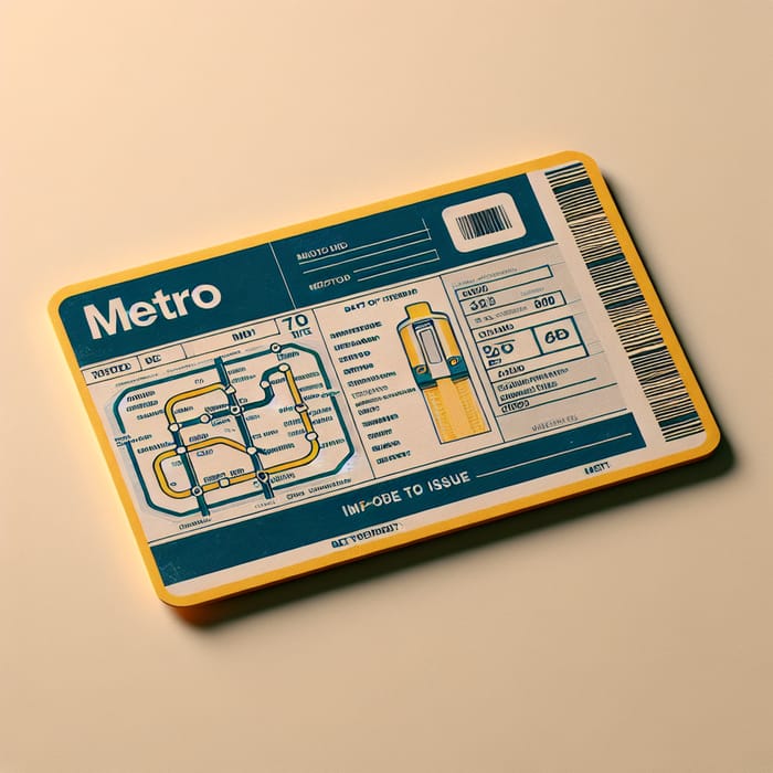 Metro Ticket - Information, Routes Map, Usage Instructions