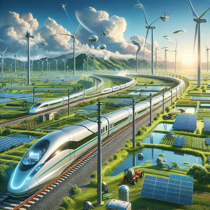 Future of Transportation: High Speed Trains and Green Energy