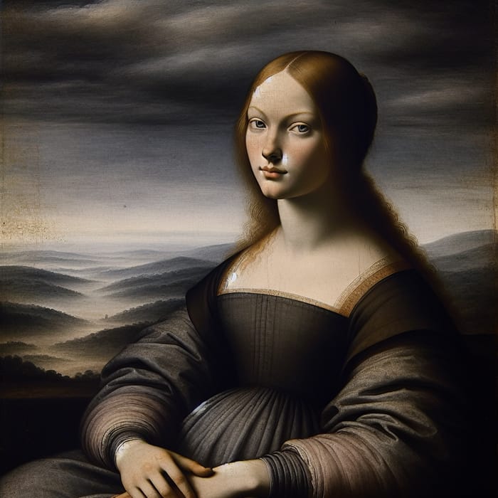 Mona Lisa - Enigmatic Renaissance Woman Portrait