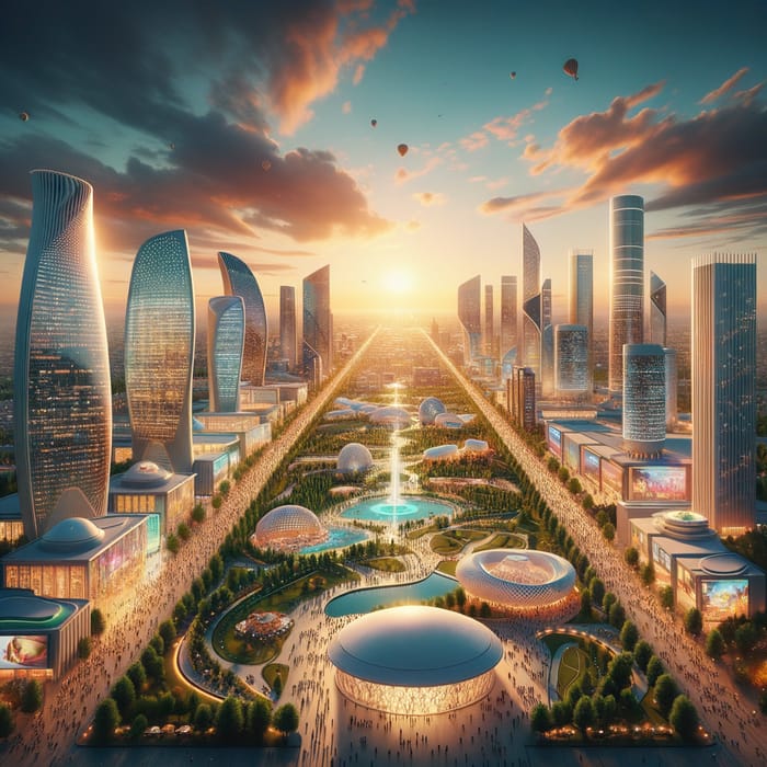 Magical Transformation Discover Tashkent's Future Charm in 2025 AI