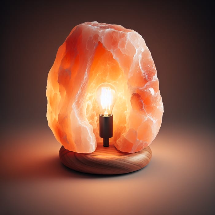 Himalayan Salt Lamp - Natural Crystal Glow for Serenity